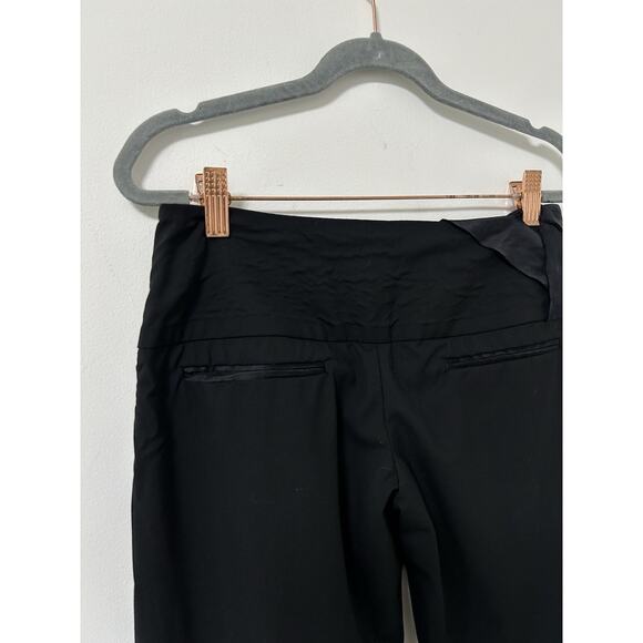 Wide Leg Full Length Trouser Pants Silk Stretch Goth Emo Witchy Size 2 Womens - Picture 6 of 11